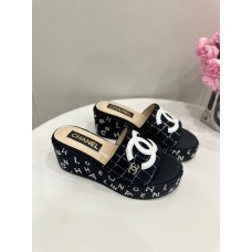 Chanel Women's Sandals Slides Heigh Heel Shoes for Summer 3cm platform 7cm heel HXSCHB157