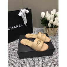 Chanel Women's Sandals Slides Flat Shoes for Summer HXSCHB168