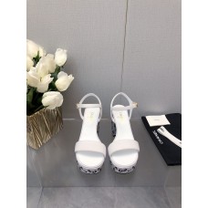 Chanel Women's Sandals Slides Heigh Heel Shoes for Summer 9cm HXSCHB173