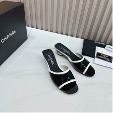 Chanel Women's Sandals Slides Heigh Heel Shoes for Summer 3.5cm HXSCHB178