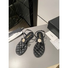 Chanel Women's Sandals Slides Flat Shoes for Summer HXSCHB183