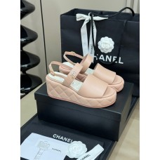 Chanel Women's Sandals Slides Heigh Heel Shoes for Summer HXSCHB201