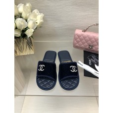 Chanel Women's Sandals Slides Flat Shoes for Summer HXSCHB28