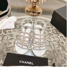 Chanel Women's Sandals Slides Flat Shoes for Summer HXSCHB34