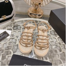 Chanel Women's Sandals Slides Flat Shoes for Summer HXSCHB37