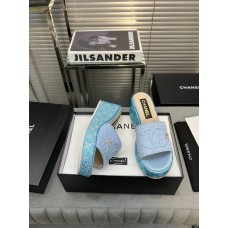 Chanel Women's Sandals Slides Heigh Heel Shoes for Summer 3cm platform 7cm heel HXSCHB53