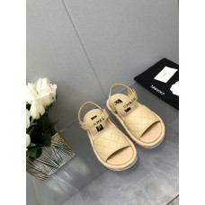 Chanel Women's Sandals Slides Flat Shoes for Summer HXSCHB57