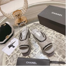 Chanel Women's Sandals Slides Heigh Heel Shoes for Summer 4cm platform 7.5cm heel HXSCHB74