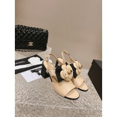 Chanel Women's Sandals Slides Heigh Heel Shoes for Summer HXSCHB78