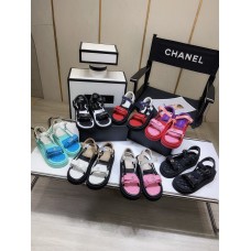 Chanel Women's Sandals Slides Flat Shoes for Summer HXSCHB80