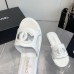 Chanel Women's Sandals Slides Flat Shoes for Summer HXSCHB81