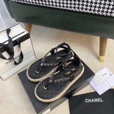 Chanel Women's Sandals Slides Flat Shoes for Summer HXSCHB84