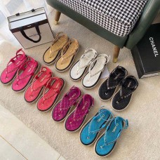 Chanel Women's Sandals Slides Flat Shoes for Summer HXSCHB86