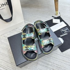 Chanel Women's Sandals Slides Flat Shoes for Summer HXSCHB87