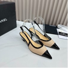 Chanel Women's Shoes for Spring Autumn Heel Shoes 3.5cm HXSCHC143