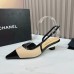 Chanel Women's Shoes for Spring Autumn Heel Shoes 3.5cm HXSCHC143