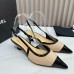 Chanel Women's Shoes for Spring Autumn Heel Shoes 3.5cm HXSCHC143