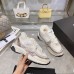 Chanel Women's Shoes for Winter Fur Sneakers Lace Up HXSCHE02