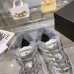 Chanel Women's Shoes for Winter Fur Sneakers Lace Up HXSCHE05
