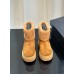Chanel Women's Shoes for Winter Flat Short Boots HXSCHE07