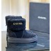 Chanel Women's Shoes for Winter Flat Short Boots HXSCHE08