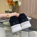Chanel Women's Shoes for Winter Fur Sneakers Lace Up HXSCHE11
