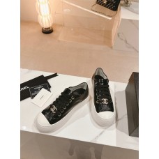Chanel Women's Sneakers Lace Up Shoes HXSCHA01