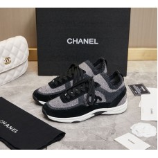 Chanel Women's Sneakers Lace Up Shoes HXSCHA05