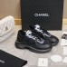 Chanel Men's Women's Sneakers Lace Up Shoes HXSCHA08