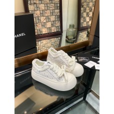 Chanel Women's Sneakers Lace Up Shoes HXSCHA102