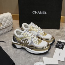 Chanel Women's Sneakers Lace Up Shoes HXSCHA11