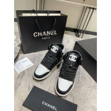Chanel Men's Women's Sneakers Lace Up Shoes HXSCHA26