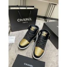 Chanel Men's Women's Sneakers Lace Up Shoes HXSCHA27