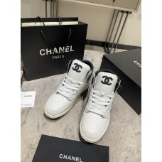 Chanel Men's Women's Sneakers Lace Up Shoes HXSCHA28