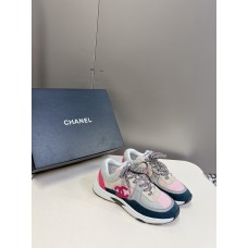 Chanel Women's Sneakers Lace Up Shoes HXSCHA34