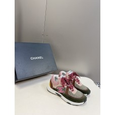 Chanel Women's Sneakers Lace Up Shoes HXSCHA35