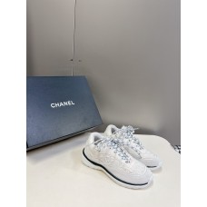 Chanel Women's Sneakers Lace Up Shoes HXSCHA38