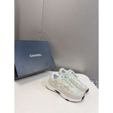 Chanel Women's Sneakers Lace Up Shoes HXSCHA41