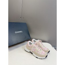 Chanel Women's Sneakers Lace Up Shoes HXSCHA42