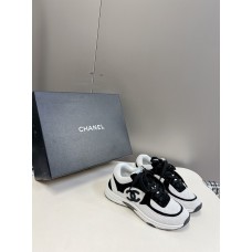 Chanel Women's Sneakers Lace Up Shoes HXSCHA44
