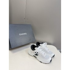 Chanel Women's Sneakers Lace Up Shoes HXSCHA46
