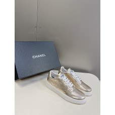 Chanel Women's Sneakers Lace Up Shoes HXSCHA56