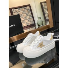 Chanel Women's Sneakers Lace Up Shoes HXSCHA62