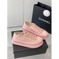 Chanel Women's Sneakers Lace Up Shoes HXSCHA94