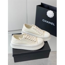 Chanel Women's Sneakers Lace Up Shoes HXSCHA95
