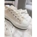 Christian Dior Lace Up Shoes Women's Sneakers DRSHA09