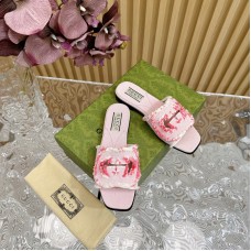 Gucci Flat Shoes for Summer Women's Sandals Slides GGSHA03