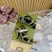 Gucci High Heel Shoes for Summer 9.5cm Women's Sandals Slides GGSHA04