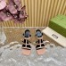 Gucci High Heel Shoes for Summer 9.5cm Women's Sandals Slides GGSHA08