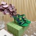 Gucci High Heel Shoes for Summer 9.5cm Women's Sandals Slides GGSHA10